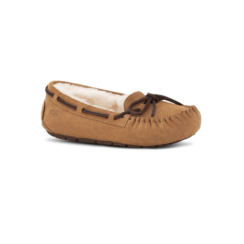 UGG Bella II Suede Moccasin Slipper - Chestnut